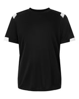 Badger Youth On The Rise T-Shirt. 2251 - Black/ White