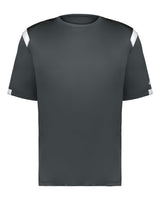 Badger Youth On The Rise T-Shirt. 2251 - Graphite/ White