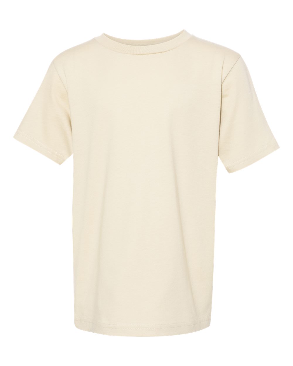 Next Level Youth Cotton Tee. 3310 - Natural