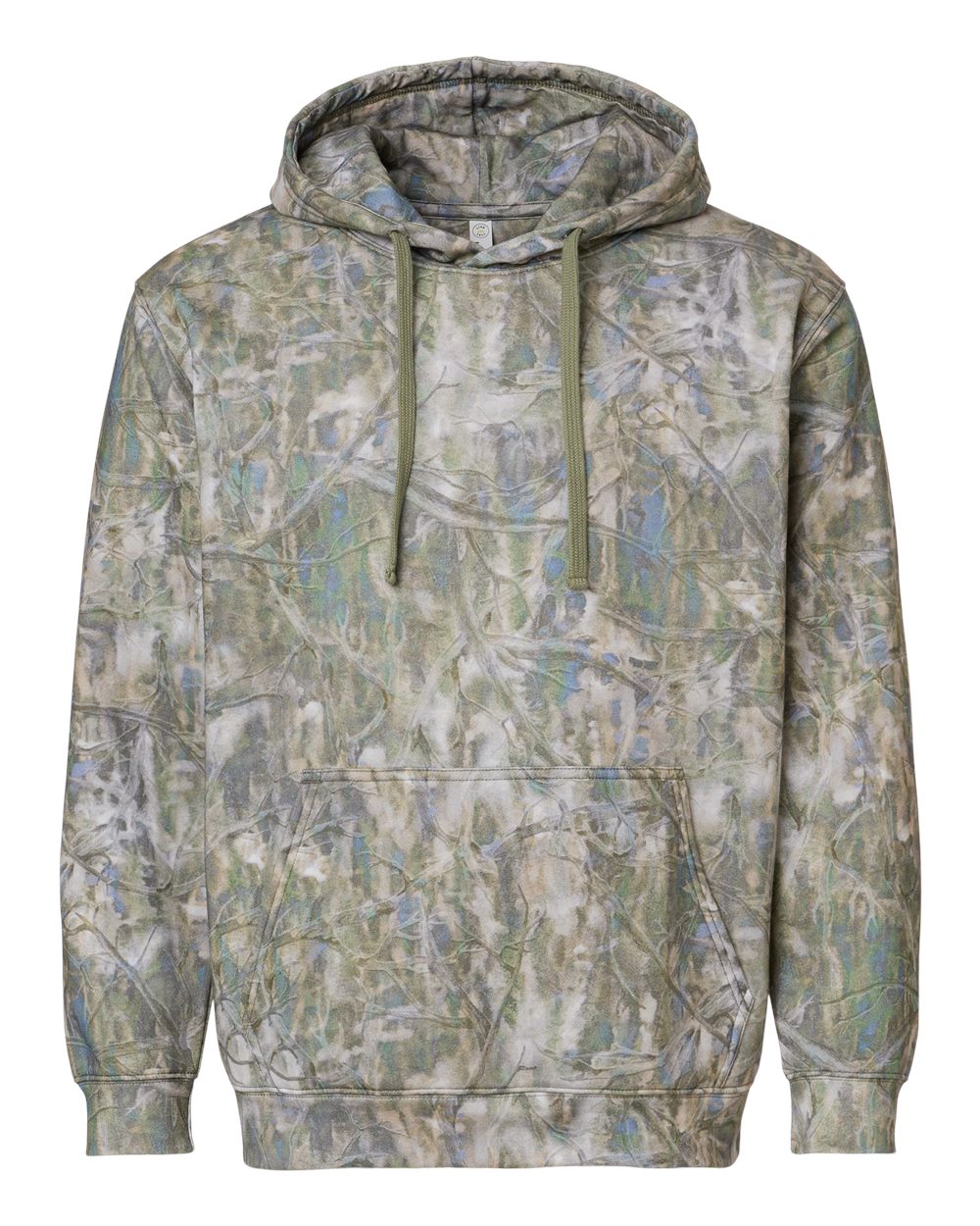 LAT Unisex Elevated Fleece Hoodie Sweatshirt. 6926 - Sage Timberwood