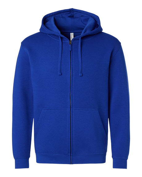 LAT Unisex Full-Zip Hoodie Sweatshirt. 6927 - Royal