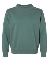 LAT Unisex Mock Neck Fleece Sweatshirt. 6928 - Basil