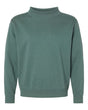 LAT Unisex Mock Neck Fleece Sweatshirt. 6928 - Basil