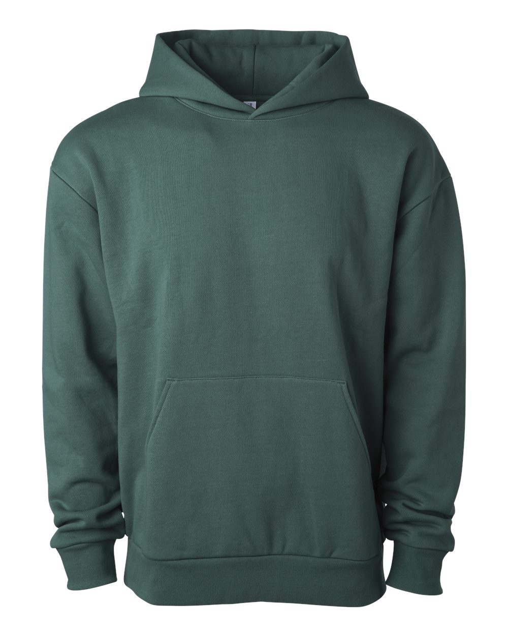 Independent Trading Co. Unisex Boulevard Heavyweight Hooded Sweatshirt. IND330BLV - Alpine Green
