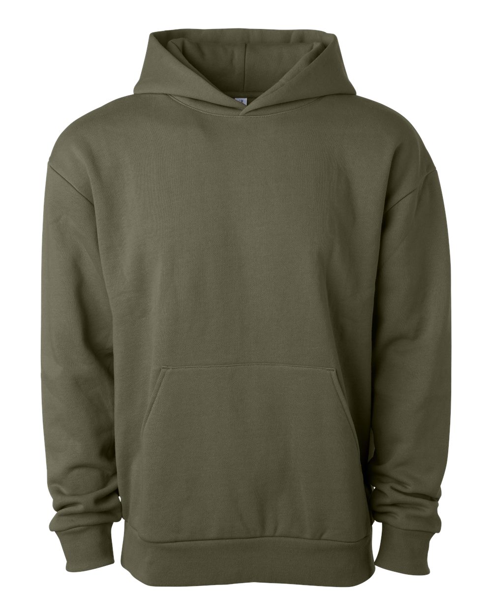 Independent Trading Co. Unisex Boulevard Heavyweight Hooded Sweatshirt. IND330BLV - Army