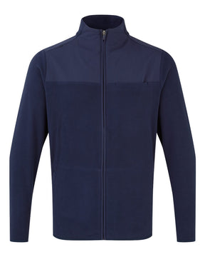 Onna Men's Agility Panelled Fleece Full-Zip Jacket. NN800 - Action Navy