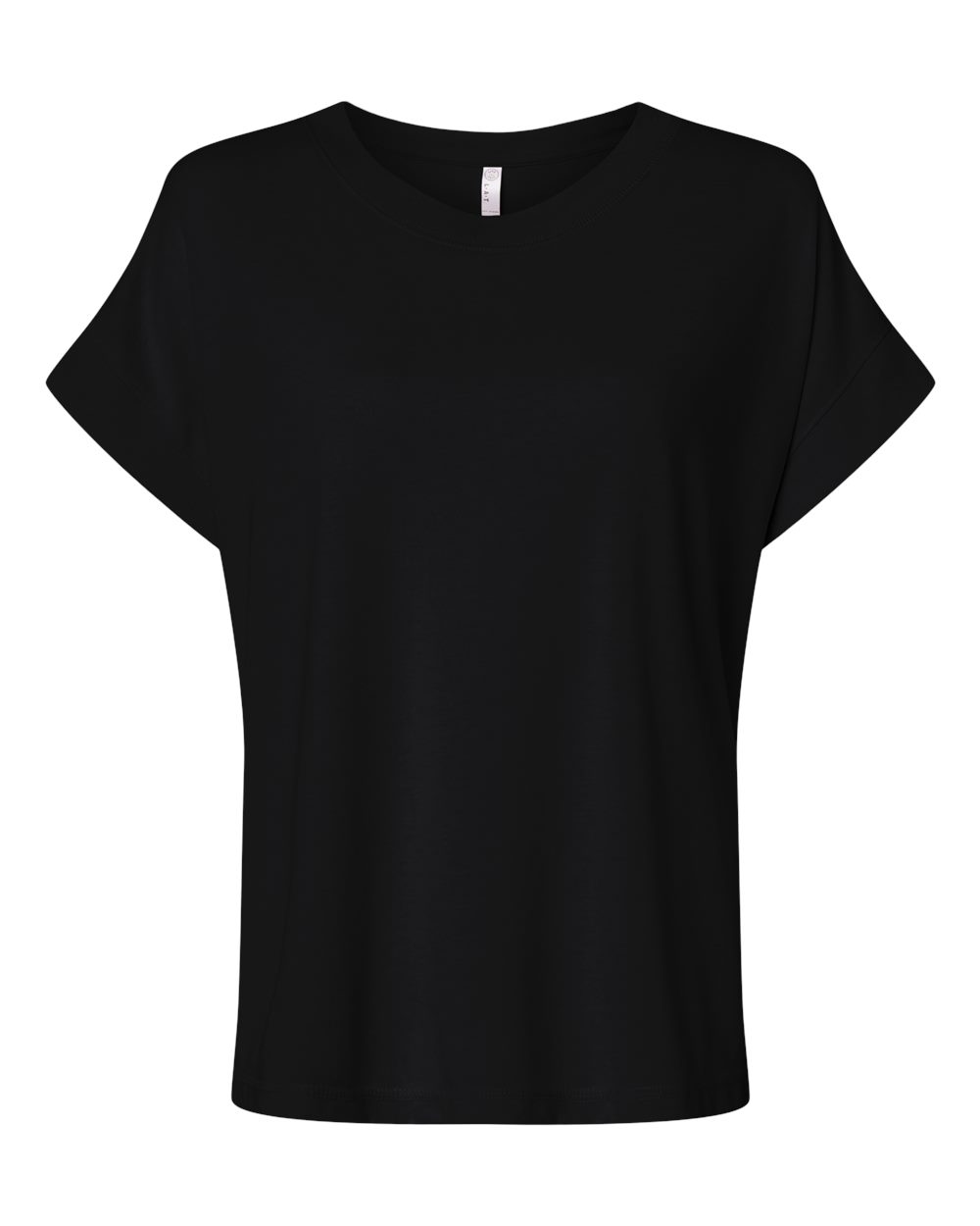 LAT Women's Vintage Wash Tee. 3502 - Washed Jet Black