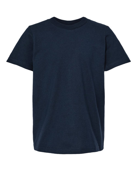 M&O Youth ACE Cotton T-Shirt. 4300Y - Deep Navy