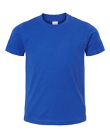 M&O Youth ACE Cotton T-Shirt. 4300Y - Royal