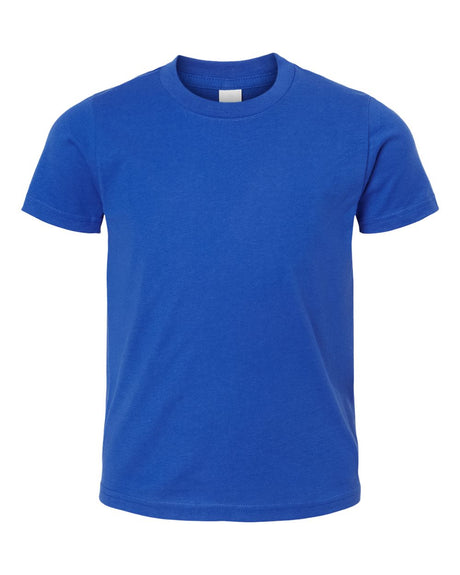 M&O Youth ACE Cotton T-Shirt. 4300Y - Royal