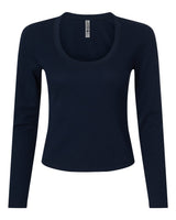 Next Level Women's Ideal Thermal Long Sleeve Shirt. 8212 - Midnight Navy
