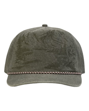 DRI DUCK Buck Nature Scene Cap. 3283 - Olive