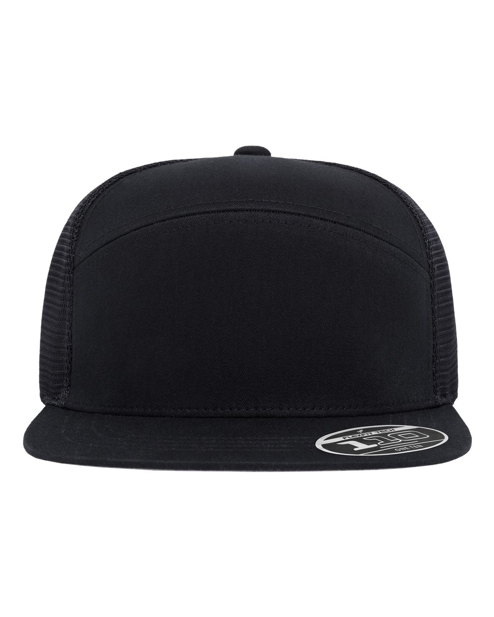 Flexfit 110® Mesh Arch Cap. 110AR1 - Black