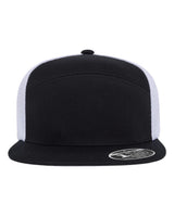 Flexfit 110® Mesh Arch Cap. 110AR1 - Black/ White