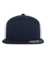 Flexfit 110® Mesh Arch Cap. 110AR1 - Navy/ White