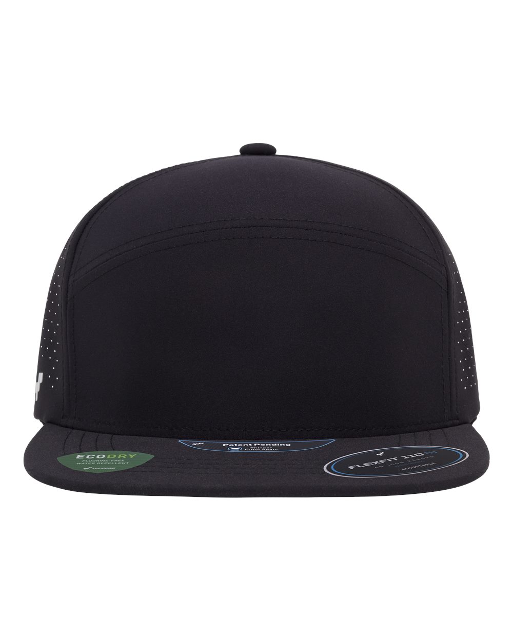 Flexfit 110® Premium Arch Perforated Cap. 110AR3 - Black