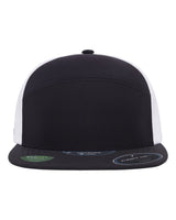 Flexfit 110® Premium Arch Perforated Cap. 110AR3 - Black/ White