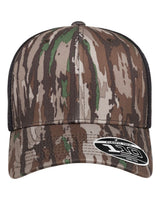 Flexfit 110® Mesh-Back Cap. 110M - Realtree Original/ Black