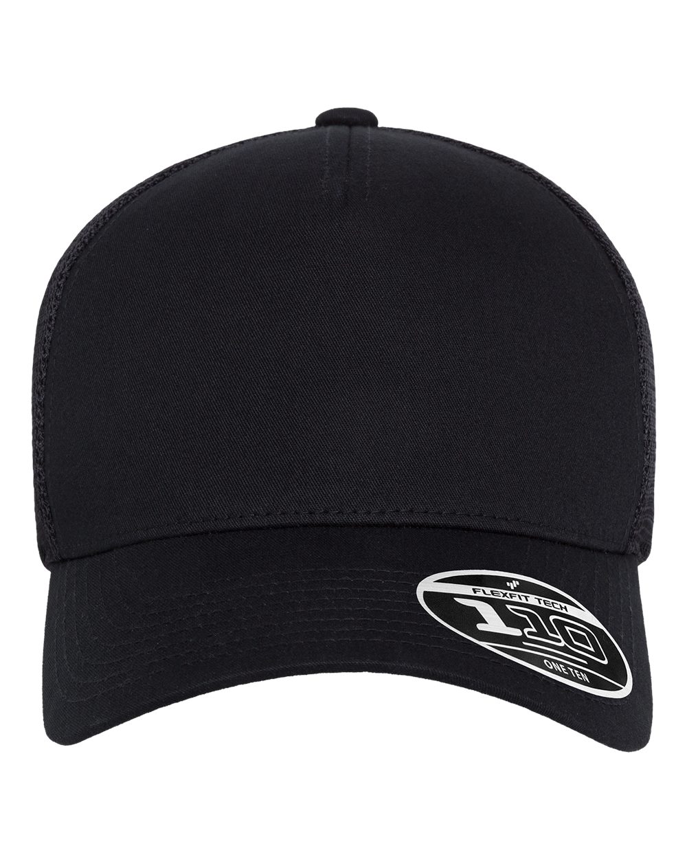 Flexfit 110® Five-Panel Mesh Cap. 110M5 - Black