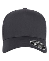 Flexfit 110® Five-Panel Mesh Cap. 110M5 - Charcoal