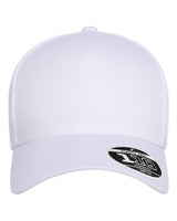 Flexfit 110® Five-Panel Mesh Cap. 110M5 - White