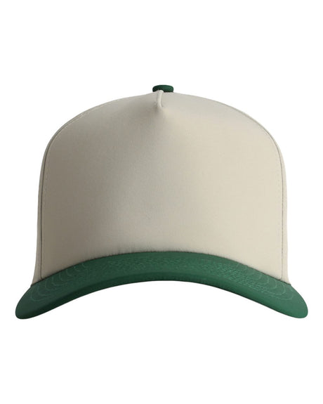 Imperial The Persimmon Two-Tone Cap. 5068 - Putty/ Forest Green