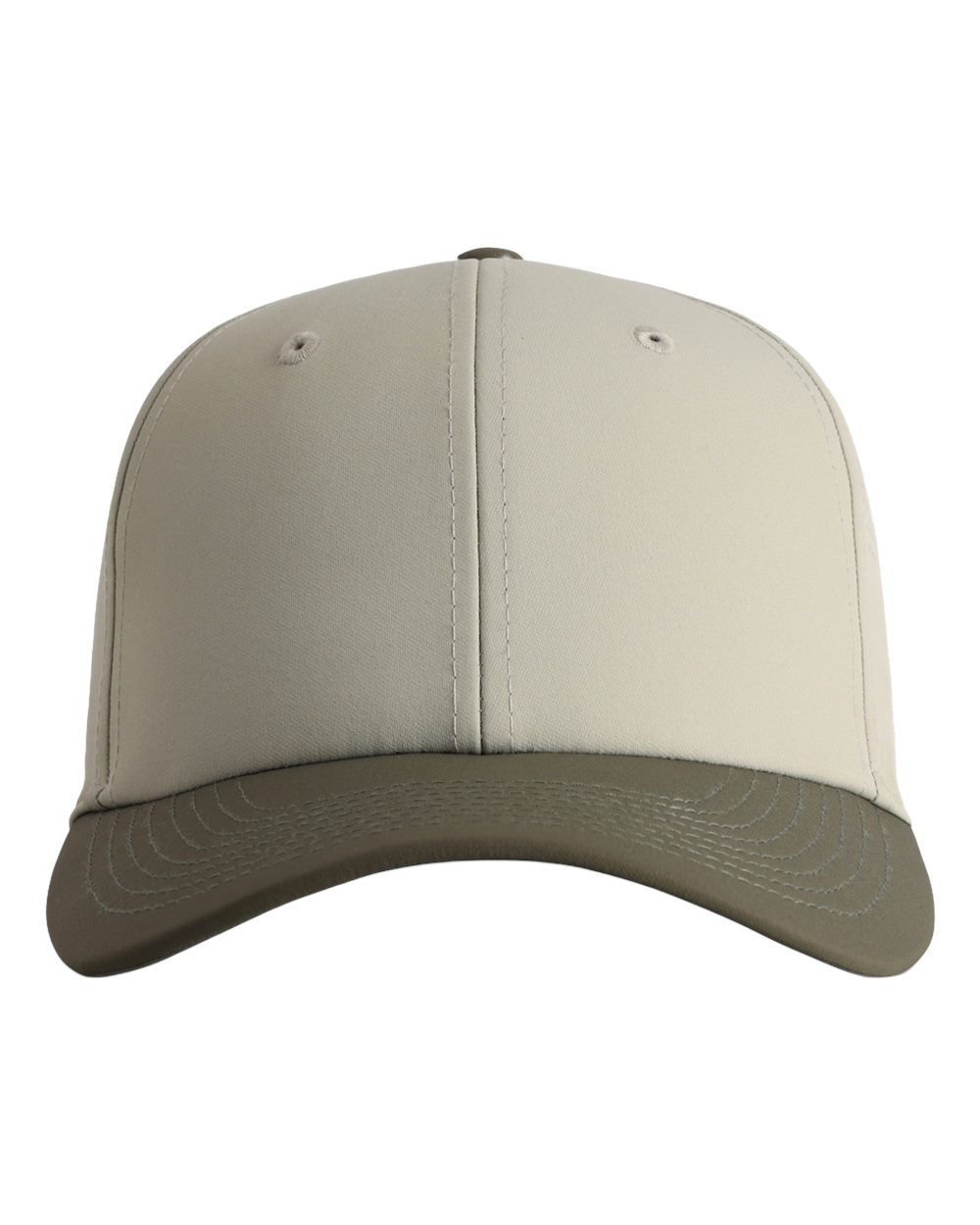 Imperial The Elements Recycled Two-Tone Performance Cap. 7064 - Putty/ Olive Green