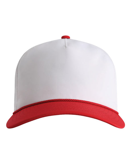 Imperial The Harrison Cap. 5054U - White/ Red-Red