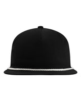 Imperial The Original Rope Five-Panel Cap. DNA001 - Black/ White