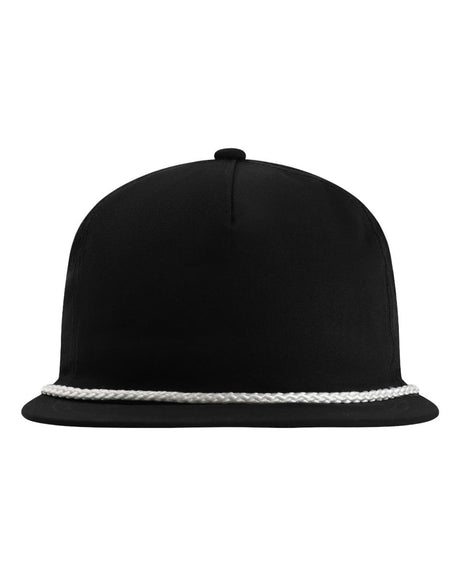Imperial The Original Rope Five-Panel Cap. DNA001 - Black/ White