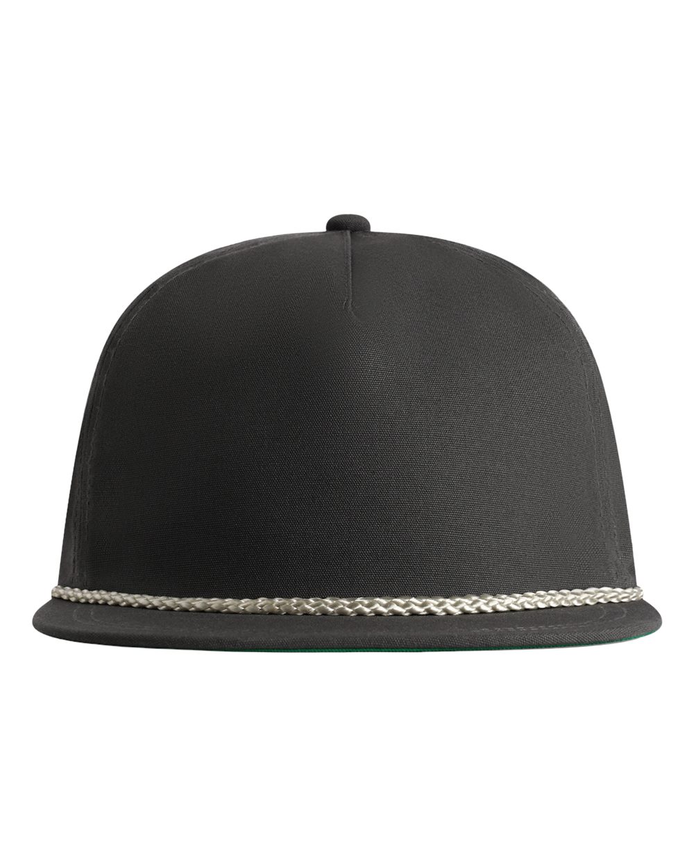 Imperial The Original Rope Five-Panel Cap. DNA001 - Graphite Grey/ Off White