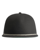 Imperial The Original Rope Five-Panel Cap. DNA001 - Graphite Grey/ Off White