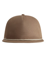 Imperial The Original Rope Five-Panel Cap. DNA001 - Khaki/ Off White