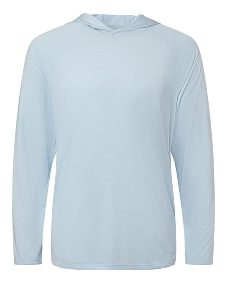 Paragon Unisex Performance Hooded Long Sleeve T-Shirt. 256 - Carolina Heather