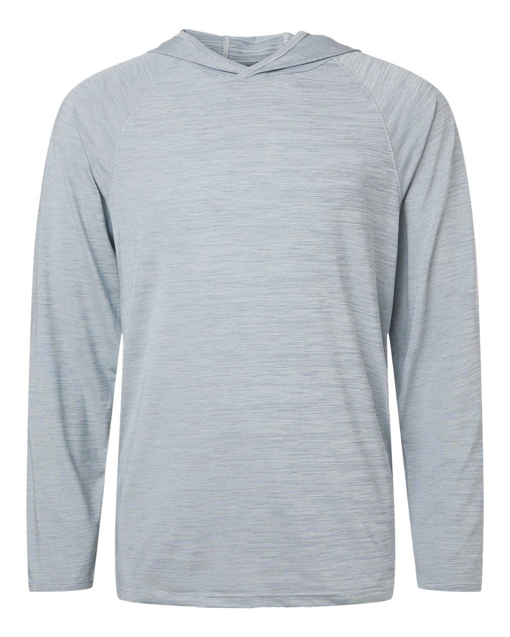 Paragon Unisex Performance Hooded Long Sleeve T-Shirt. 256 - Navy Heather