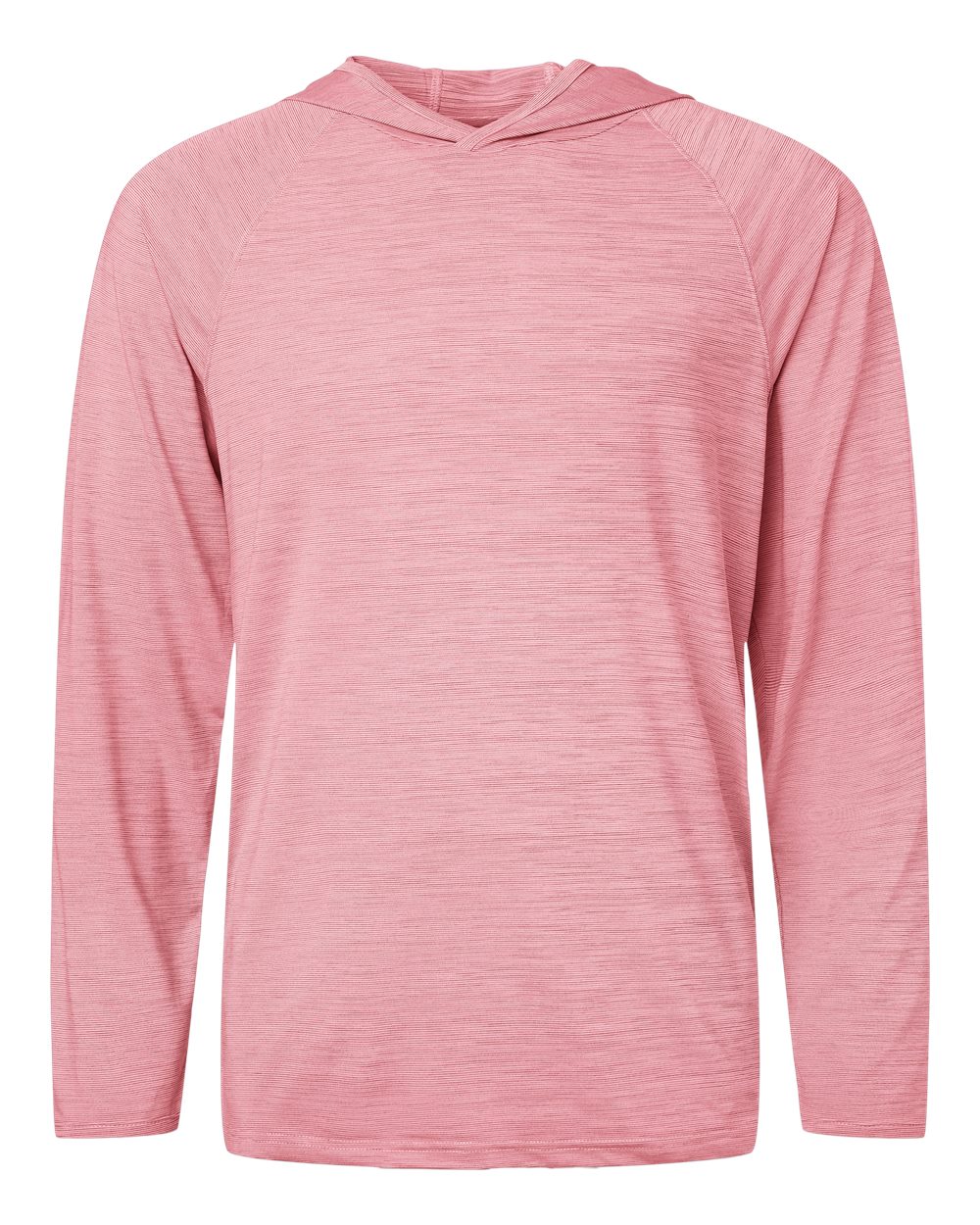 Paragon Unisex Performance Hooded Long Sleeve T-Shirt. 256 - Red Heather