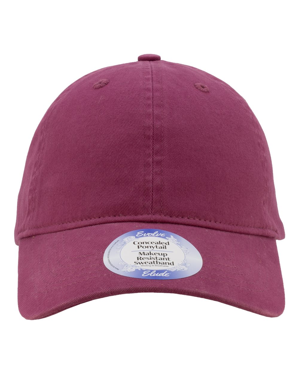 Infinity Her Women's Peach Twill Cap. KATE - Berry