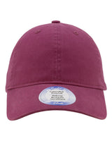 Infinity Her Women's Peach Twill Cap. KATE - Berry