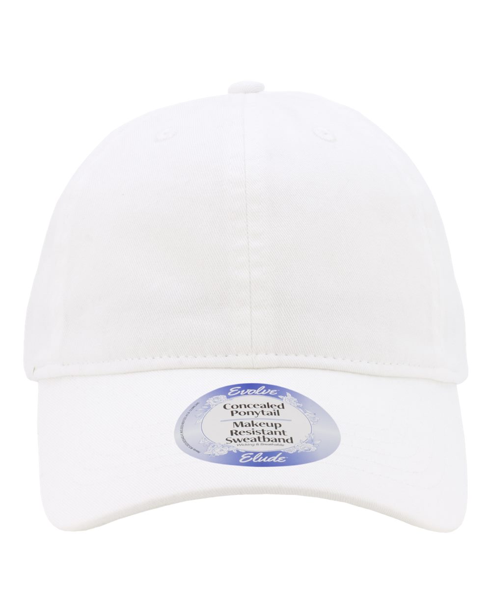 Infinity Her Women's Peach Twill Cap. KATE - White