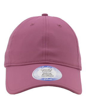 Infinity Her Women's Perforated Performance Cap. SOPHIE - Berry/ Starburst