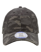 Infinity Her Women's Perforated Performance Cap. SOPHIE - Charcoal Camo