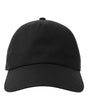 Atlantis Headwear Sustainable Five-Panel Dad Hat. DADHATFP - Black