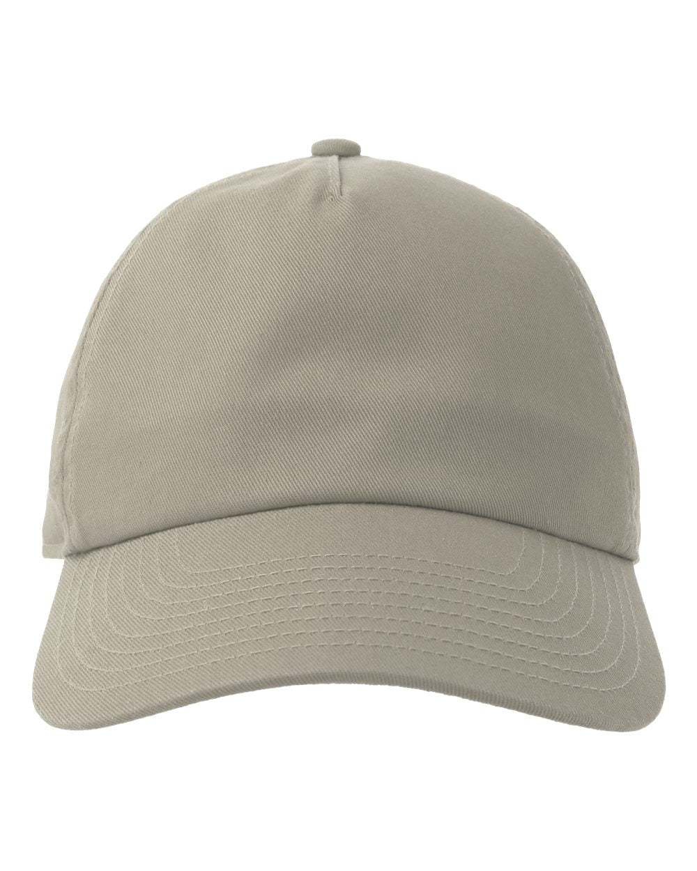 Atlantis Headwear Sustainable Five-Panel Dad Hat. DADHATFP - Light Grey