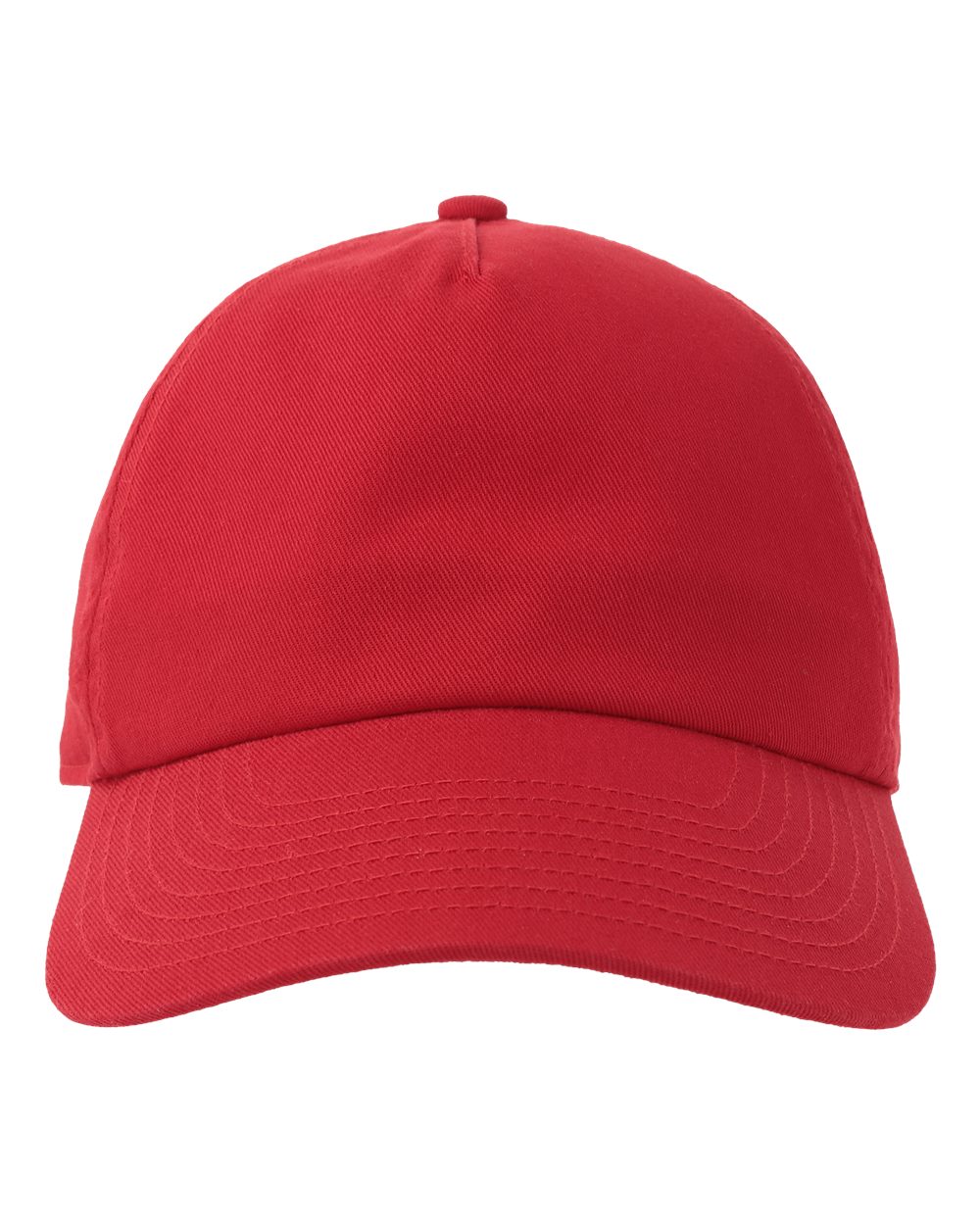 Atlantis Headwear Sustainable Five-Panel Dad Hat. DADHATFP - Red