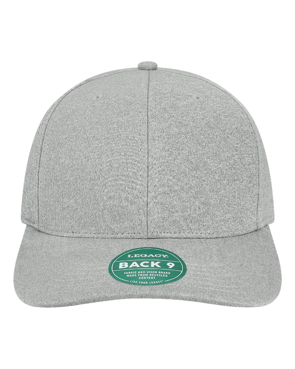 LEGACY Back Nine Cap. B9A - Heather Grey