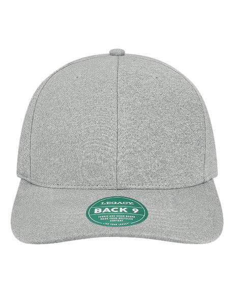 LEGACY Back Nine Cap. B9A - Heather Grey