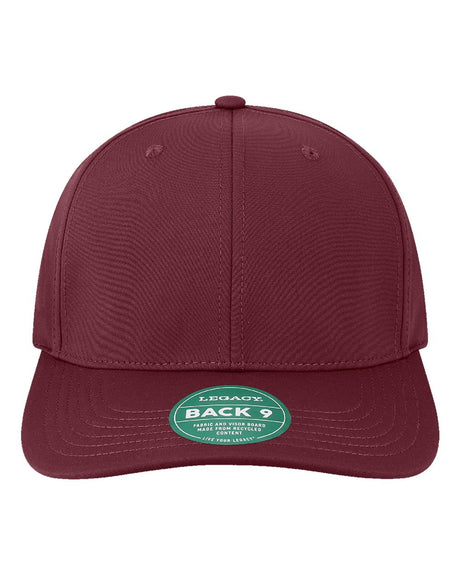 LEGACY Back Nine Cap. B9A - Maroon