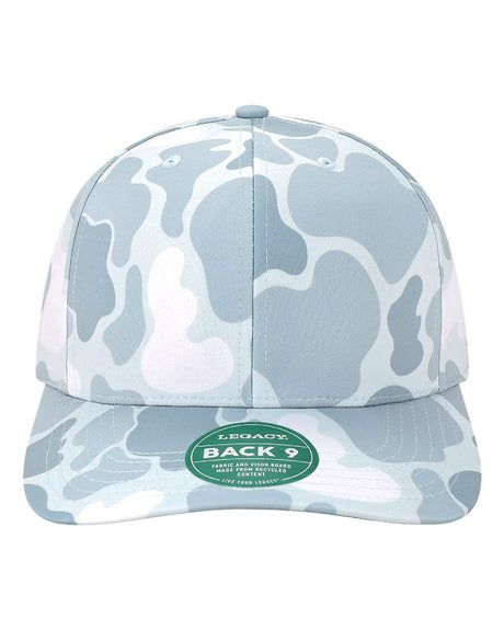 LEGACY Back Nine Cap. B9A - Blue Duck Camo
