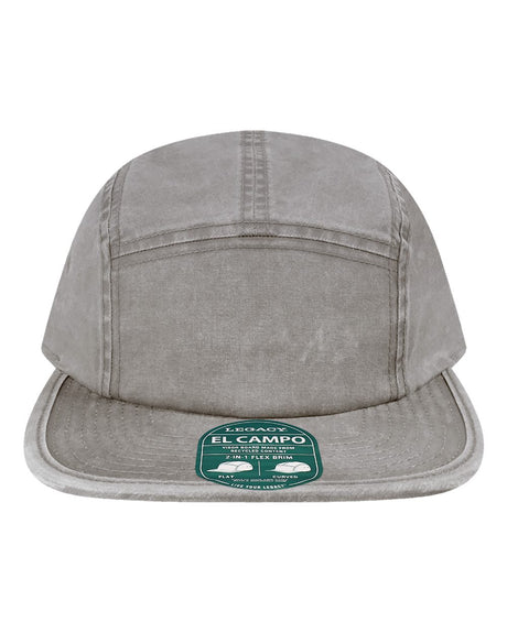 LEGACY El Campo Five-Panel Camper Hat. ELCMPO - Storm Grey