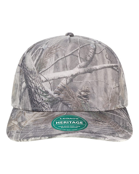 LEGACY Heritage Twill Cap. HTA - Faded Wood Camo